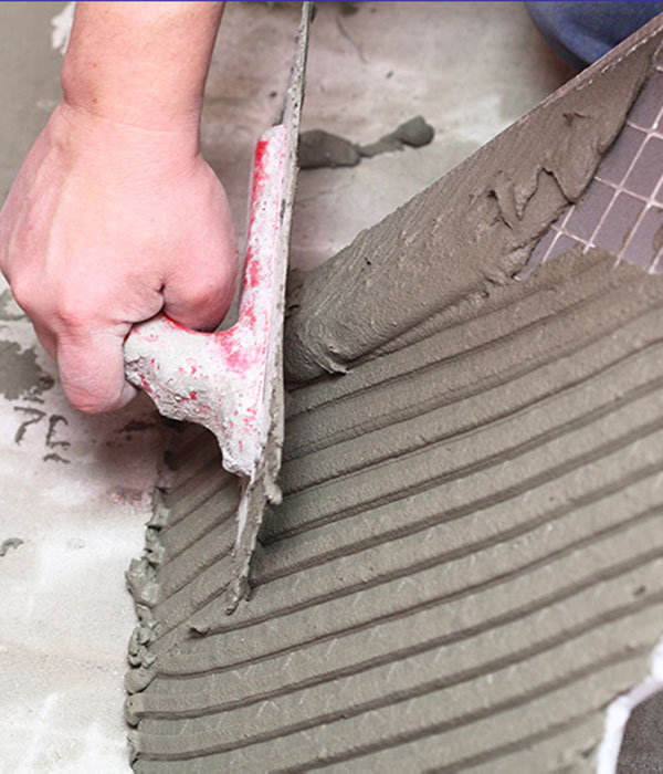 RDP is normally recommended for tile adhesive